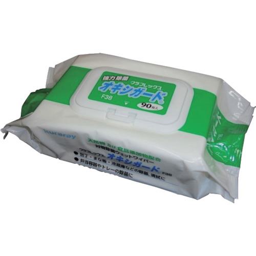 ■クラレ オキシガード[R下]コンパクトタイプ F38 (90枚×24個)〔品番:F38〕【4106021:0】[法人・事業所限定][直送元][店頭受取不可]