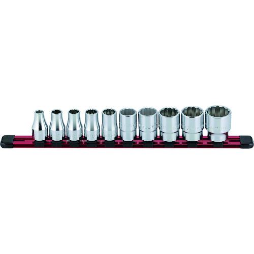 ■ミトロイ 1/2 ソケットレンチセット mm10コマ11点〔品番:SH411MA〕【4113524:0】[送料別途見積り][掲外取寄][店頭受取不可]