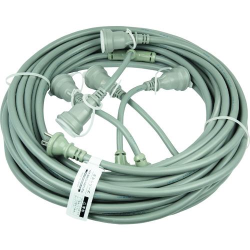■HASEGAWA 分岐ケーブル ESTCシリーズ 20m 防水コネクター〔品番:ESTC20M3534〕【4115108:0】[送料別途見積り][法人・事業所限定][外直送][店頭受取不可] 19,642円
