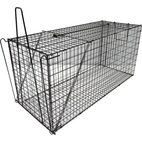 ■グリーンクロス ウルトラ捕獲器 餌吊式 LL型〔品番:6300028759〕【4118465:0】[送料別途見積り][法人・事業所限定][外直送][店頭受取不可]｜ホームセンターバロー　店