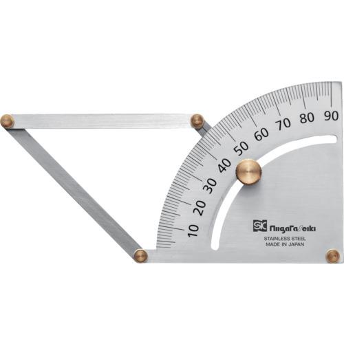 ■SK インサイドプロタラクター 測定範囲10~90°〔品番:IP90〕【4121597:0】[店頭受取不可]