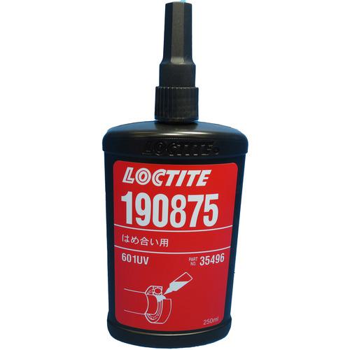 ■ロックタイト はめ合い用接着剤 高強度 紫外線硬化付加 601UV 250ml 〔品番:601UV250〕【4129416:0】[送料別途見積り][法人・事業所限定][外直送][店頭受取不可]