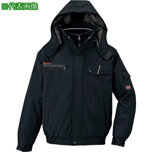 ■アイトス 防寒ブルゾン ブラック M〔品番:AZ8561010M〕【4135276:0】[送料別途見積り][掲外取寄][店頭受取不可]