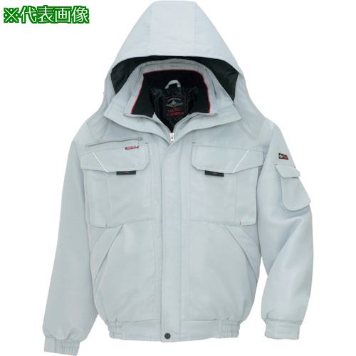 ■アイトス 防寒ブルゾン グレー 4L〔品番:AZ84610044L〕【4137188:0】[送料別途見積り][掲外取寄][店頭受取不可]