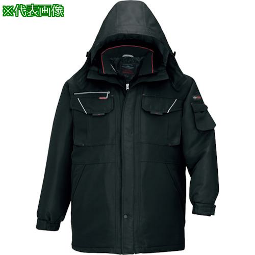 ■アイトス 防寒コート ブラック LL〔品番:AZ8460010LL〕【4137216:0】[送料別途見積り][掲外取寄][店頭受取不可]