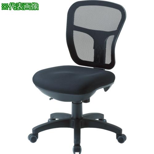■TRUSCO オフィスチェア MC-2 背面メッシュタイプ ブルー〔品番:MC2B〕【4143817:0】[店頭受取不可]｜ホームセンターバロー　店