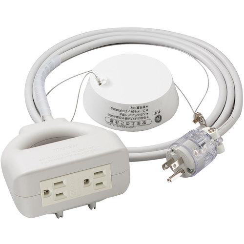 ■明工 病院用吊り下げ接地タップ 通電表示ランプ無し〔品番:MR7581〕【4147046:0】[送料別途見積り][掲外取寄][店頭受取不可]