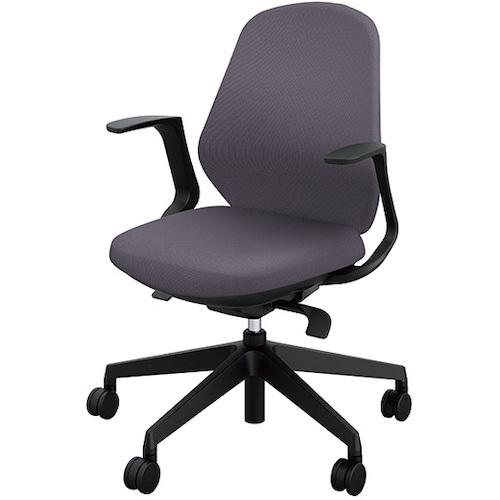 ■NAIKI 事務用チェアー トートバック 肘付タイプ〔品番:RBCE511FPDGL〕【4158910:0】[送料別途見積り][法人・事業所限定][外直送][店頭受取不可]