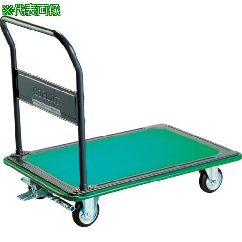 ■TRUSCO 固定ハンドルタイプ プレス製運搬車200KG ブレーキ付〔品番:116SEBN〕【4163435:0】[法人・事業所限定][直送元][店頭受取不可] 19,642円