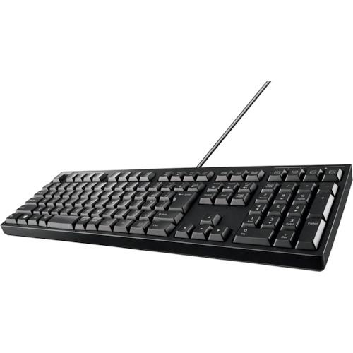 ■BUFFALO USB接続 有線ディープストロークパンタグラフキーボード ブラック〔品番:BSKBU510BK〕【4170659:0】[送料別途見積り][掲外取寄][店頭受取不可]