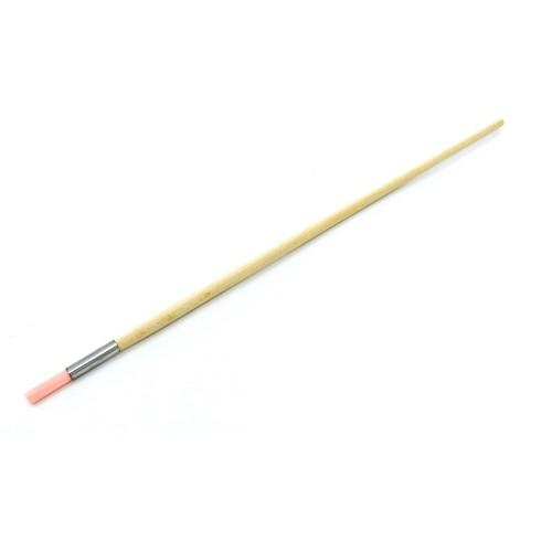 ■クロダブラシ MCF 筆型(丸型) 4.0x毛丈15 木柄〔品番:05903075〕【4172029:0】[送料別途見積り][掲外取寄][店頭受取不可]
