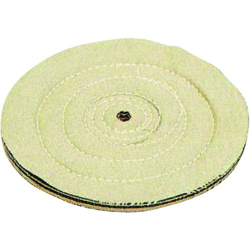■ヤナセ 茶カツ仕上げバフ 外径φ200 厚み7mm 穴径19.05mm《5枚入》〔品番:TKS200719.05〕【4178909×5:0】[送料別途見積り][掲外取寄][店頭受取不可]