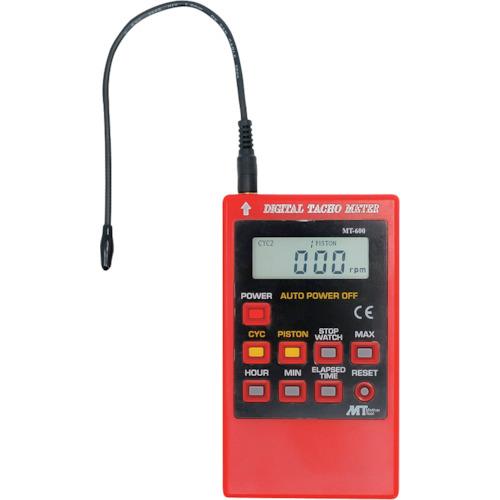 ■MT デジタル・ガソリンエンジンタコメーター〔品番:MT600〕【4180081:0】[送料別途見積り][掲外取寄][店頭受取不可]