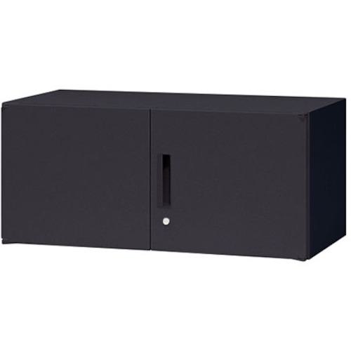 ■NAIKI 収納庫 CW型 両開き書庫 上置用 899&times;450&times;400 ブラック〔品番:CW0940KBB〕【4191487:0】[送料別途見積り][法人・事業所限定][外直送][店頭受取不可]｜ホームセンターバロー　店