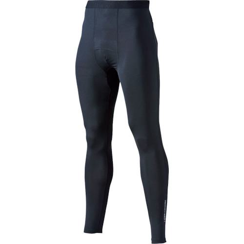 ■快適ウェア クールコットンコンプレッションパンツ M ブラック《10本入》〔品番:183M20〕【4195802×10:0】[送料別途見積り][掲外取寄][店頭受取不可]