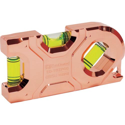 ■SK 水平器 鳶レベル零 ピンクゴールド〔品番:EDTBZPGG〕【4202422:0】[店頭受取不可]