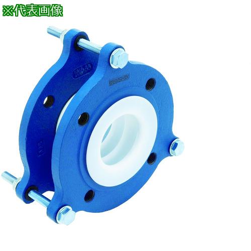 ■ZENSHIN フッ素樹脂製防振継手(フランジ型)〔品番:ZTF500025〕【4204336:0】[店頭受取不可]