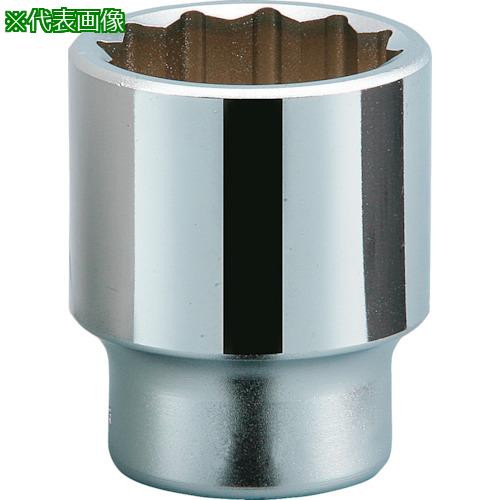 ■KTC 19.0sq.ソケット(十二角) 対辺寸法75mm 全長86mm〔品番:B675W〕【4207196:0】[店頭受取不可]｜ホームセンターバロー　店