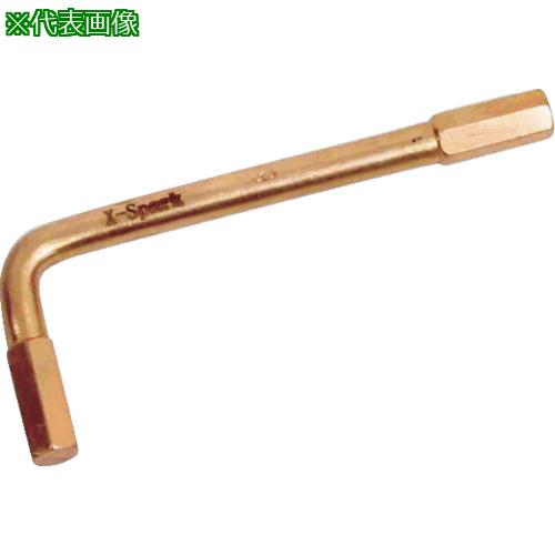 ■HAMACO 防爆工具 六角棒レンチ 二面幅寸法(mm):17〔品番:CBHX17〕【4208013:0】[店頭受取不可]