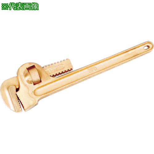 ■HAMACO 防爆工具 パイプレンチ〔品番:CBPW600〕【4209451:0】[店頭受取不可]｜ホームセンターバロー　店