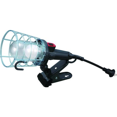 ■ハタヤ 防雨型LEDケイ・ハンドランプ 7W電球型LEDランプクリップ付〔品番:LEW0C〕【4216652:0】[店頭受取不可]