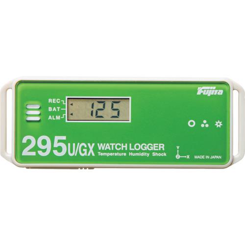 ■Fujita 表示付温湿度衝撃データロガー(USBタイプ)〔品番:KT295UGX〕【4217854:0】[送料別途見積り][法人・事業所限定][外直送][店頭受取不可]