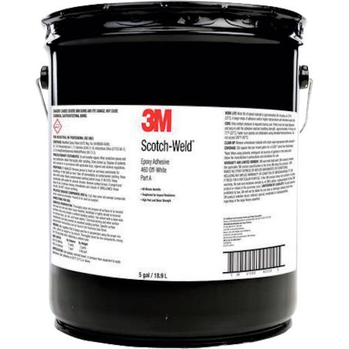 ■3M 3M Scotch-Weld 二液混合型エポキシ接着剤 460 オフホワイト Part A(硬化剤)〔品番:SW460OWHIA5GAL〕【4226734:0】[送料別途見積り][法人・事業所限定][掲外取寄][店頭受取不可]
