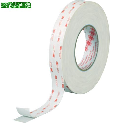 ■3M VHB構造用接合テープ Y-4920 12mmX33m 22巻入り 白〔品番:Y492012X33〕【4233727:0】[店頭受取不可]｜ホームセンターバロー　店