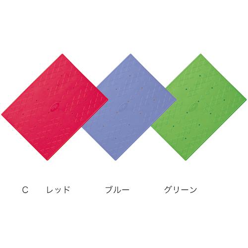 ■アロン 吸着すべり止めマット C レッド《10箱入》〔品番:5535128〕【4248379×10:0】[送料別途見積り][法人・事業所限定][外直送][店頭受取不可]
