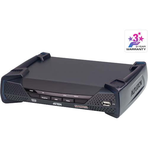 ■ATEN デュアルリンクDVI-DIP-KVMレシーバー(2K対応)〔品番:KE6910R〕【4250467:0】[送料別途見積り][掲外取寄][店頭受取不可]