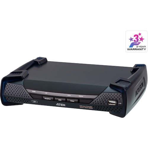 ■ATEN DisplyPortIP-KVMレシーバー(4K対応)〔品番:KE9950R〕【4250637:0】[送料別途見積り][掲外取寄][店頭受取不可]