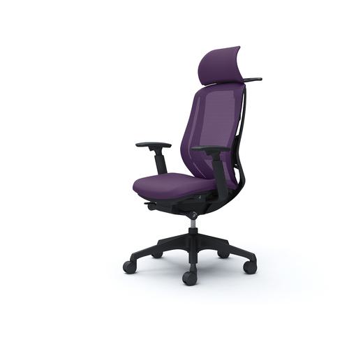 ■OKAMURA シルフィー 可動肘 背メッシュEXハイ ブラックボディ ハンガー有 ランバー有 樹脂脚〔品番:C68BXSFMP0〕【4254954:0】[送料別途見積り][法人・事業所限定][外直送][店頭受取不可]