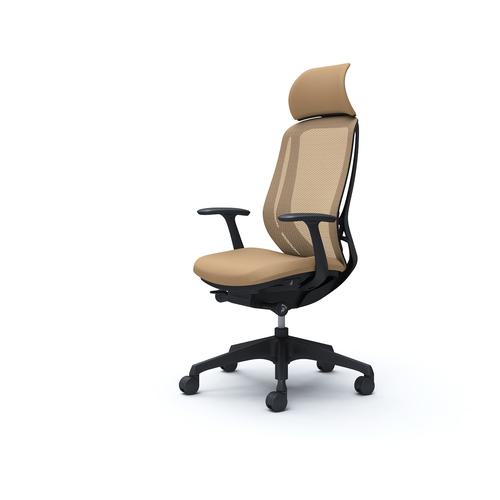 ■OKAMURA シルフィー固定肘 背メッシュEXハイ ブラックボディ ハンガー無 ランバー無 樹脂脚〔品番:C64AXRFMP7〕【4256497:0】[送料別途見積り][法人・事業所限定][外直送][店頭受取不可]
