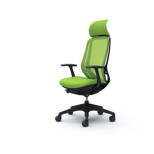 ■OKAMURA シルフィー固定肘 背メッシュEXハイ ブラックボディ ハンガー無 ランバー無 樹脂脚〔品番:C64AXRFMP5〕【4258091:0】[送料別途見積り][法人・事業所限定][外直送][店頭受取不可]