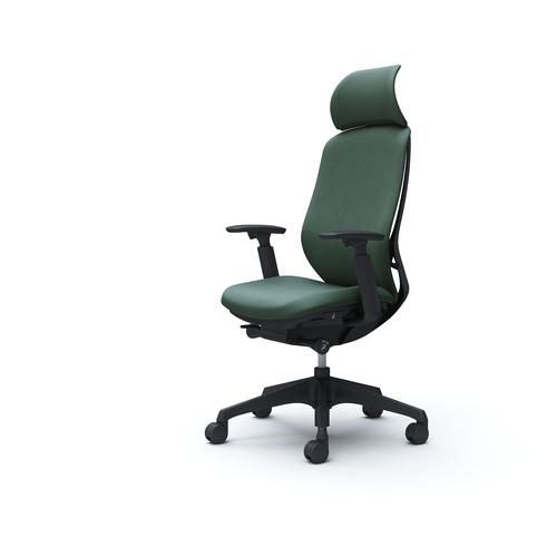 ■OKAMURA シルフィー可動肘 背クッションEXハイ ブラックボディ ハンガー無 ランバー無 樹脂脚〔品番:C68CXRFXW5〕【4258095:0】[送料別途見積り][法人・事業所限定][外直送][店頭受取不可]｜ホームセンターバロー　店