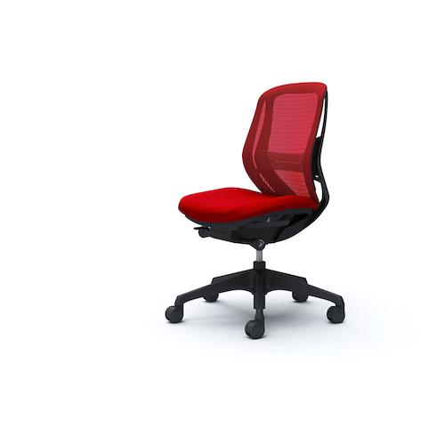 ■OKAMURA シルフィー 肘なし 背メッシュ ロー ブラックボディ ハンガー無 ランバー有 樹脂脚〔品番:C631XSFMP9〕【4259749:0】[送料別途見積り][法人・事業所限定][外直送][店頭受取不可]