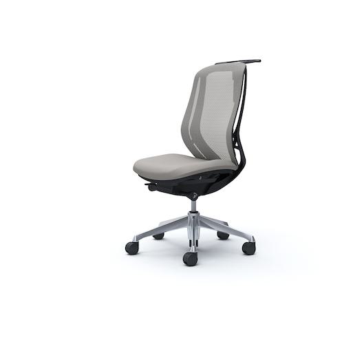 ■OKAMURA シルフィー 肘なし 背メッシュ ハイ ブラックボディ ハンガー有 ランバー無 アルミ脚〔品番:C636BRFMR3〕【4261297:0】[送料別途見積り][法人・事業所限定][外直送][店頭受取不可]