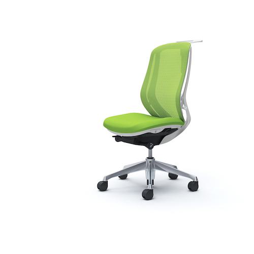 ■OKAMURA シルフィー 肘なし 背メッシュ ハイ ホワイトボディ ハンガー有 ランバー無 アルミ脚〔品番:C636BWFMP5〕【4264421:0】[送料別途見積り][法人・事業所限定][外直送][店頭受取不可]｜ホームセンターバロー　店