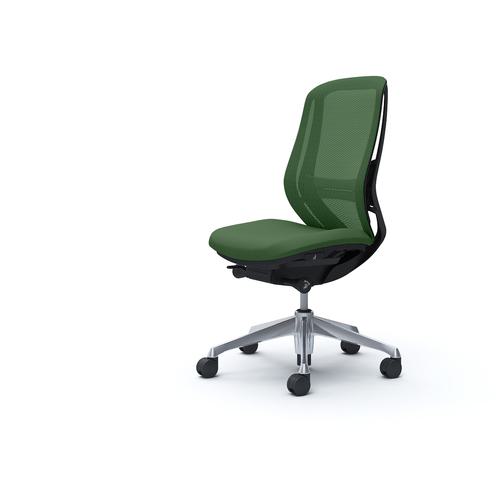 ■OKAMURA シルフィー 肘なし 背メッシュ ハイ ブラックボディ ハンガー無 ランバー有 アルミ脚〔品番:C635BSFMR5〕【4264494:0】[送料別途見積り][法人・事業所限定][外直送][店頭受取不可]