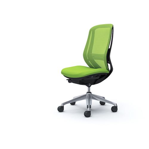 ■OKAMURA シルフィー 肘なし 背メッシュ ハイ ブラックボディ ハンガー無 ランバー有 アルミ脚〔品番:C635BSFMP5〕【4264503:0】[送料別途見積り][法人・事業所限定][外直送][店頭受取不可]