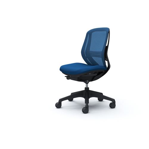 ■OKAMURA シルフィー 肘なし 背メッシュ ロー ブラックボディ ハンガー無 ランバー有 樹脂脚〔品番:C631XSFMP3〕【4267612:0】[送料別途見積り][法人・事業所限定][外直送][店頭受取不可]