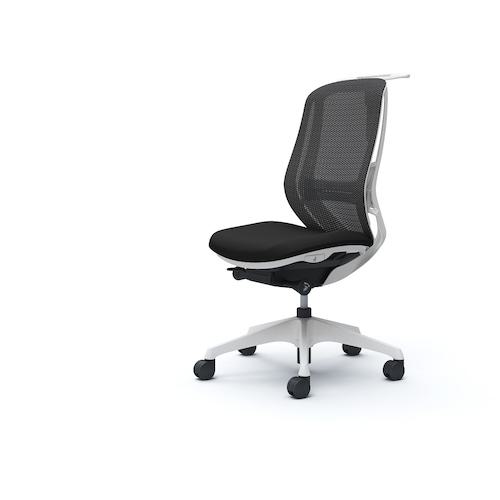 ■OKAMURA シルフィー 肘なし 背メッシュ ハイ ホワイトボディ ハンガー有 ランバー有 樹脂脚〔品番:C636XZFMP1〕【4267651:0】[送料別途見積り][法人・事業所限定][外直送][店頭受取不可]｜ホームセンターバロー　店