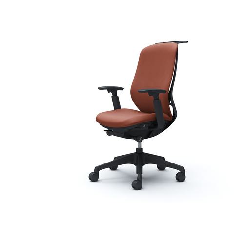 ■OKAMURA シルフィー 可動肘 背クッション ハイ ブラックボディ ハンガー有 ランバー無 樹脂脚〔品番:C688XRFXW6〕【4269083:0】[送料別途見積り][法人・事業所限定][外直送][店頭受取不可]