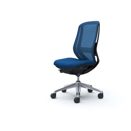 ■OKAMURA シルフィー 肘なし 背メッシュ ハイ ブラックボディ ハンガー無 ランバー有 アルミ脚〔品番:C635BSFMP3〕【4270730:0】[送料別途見積り][法人・事業所限定][外直送][店頭受取不可]