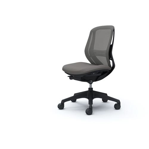 ■OKAMURA シルフィー 肘なし 背メッシュ ロー ブラックボディ ハンガー無 ランバー有 樹脂脚〔品番:C631XSFMR2〕【4270751:0】[送料別途見積り][法人・事業所限定][外直送][店頭受取不可]