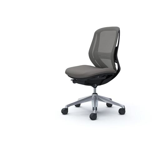 ■OKAMURA シルフィー 肘なし 背メッシュ ロー ブラックボディ ハンガー無 ランバー有 アルミ脚〔品番:C631BSFMR2〕【4272368:0】[送料別途見積り][法人・事業所限定][外直送][店頭受取不可]｜ホームセンターバロー　店