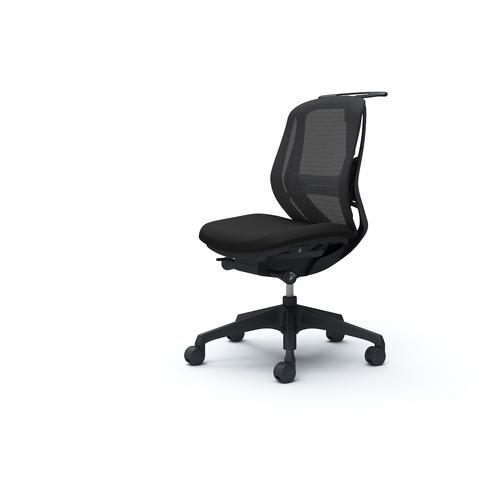 ■OKAMURA シルフィー 肘なし 背メッシュ ロー ブラックボディ ハンガー有 ランバー有 樹脂脚〔品番:C632XSFMP1〕【4272376:0】[送料別途見積り][法人・事業所限定][外直送][店頭受取不可]