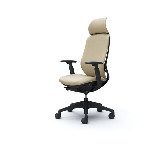 ■OKAMURA シルフィー可動肘 背クッションEXハイ ブラックボディ ハンガー無 ランバー無 樹脂脚〔品番:C68CXRFXW2〕【4273792:0】[送料別途見積り][法人・事業所限定][外直送][店頭受取不可]｜ホームセンターバロー　店