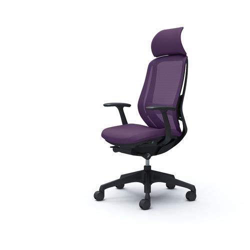 ■OKAMURA シルフィー固定肘 背メッシュEXハイ ブラックボディ ハンガー無 ランバー有 樹脂脚〔品番:C64AXSFMP0〕【4273811:0】[送料別途見積り][法人・事業所限定][外直送][店頭受取不可]｜ホームセンターバロー　店
