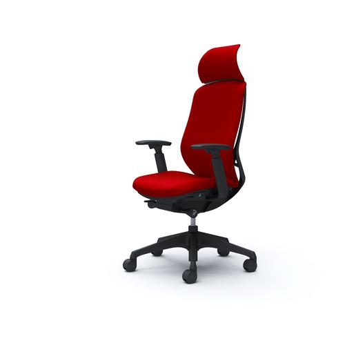 ■OKAMURA シルフィー可動肘 背クッションEXハイ ブラックボディ ハンガー無 ランバー無 樹脂脚〔品番:C68CXRFSF9〕【4273815:0】[送料別途見積り][法人・事業所限定][外直送][店頭受取不可]